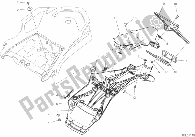 Wszystkie części do 27a - Uchwyt Na Talerze Ducati Multistrada 1260 ABS 2018